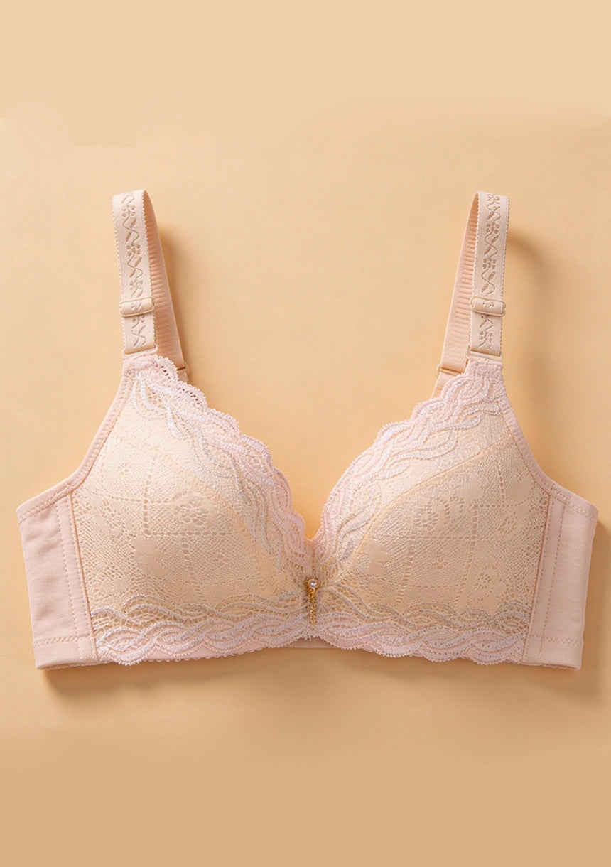 Biustonosz push-up z dekoracyjną zawieszką