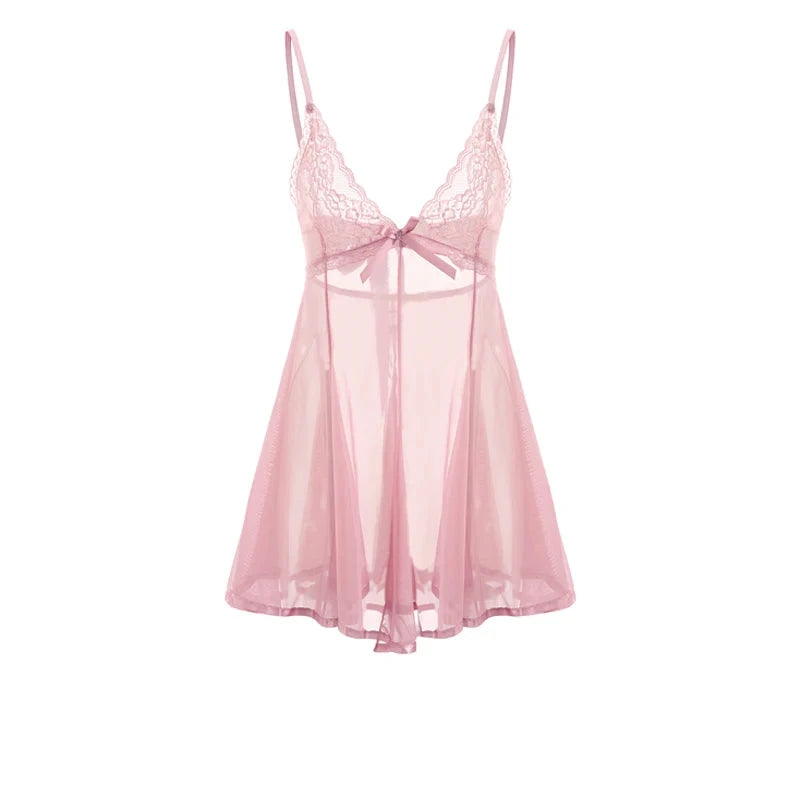 Koszula nocna transparentna baby doll