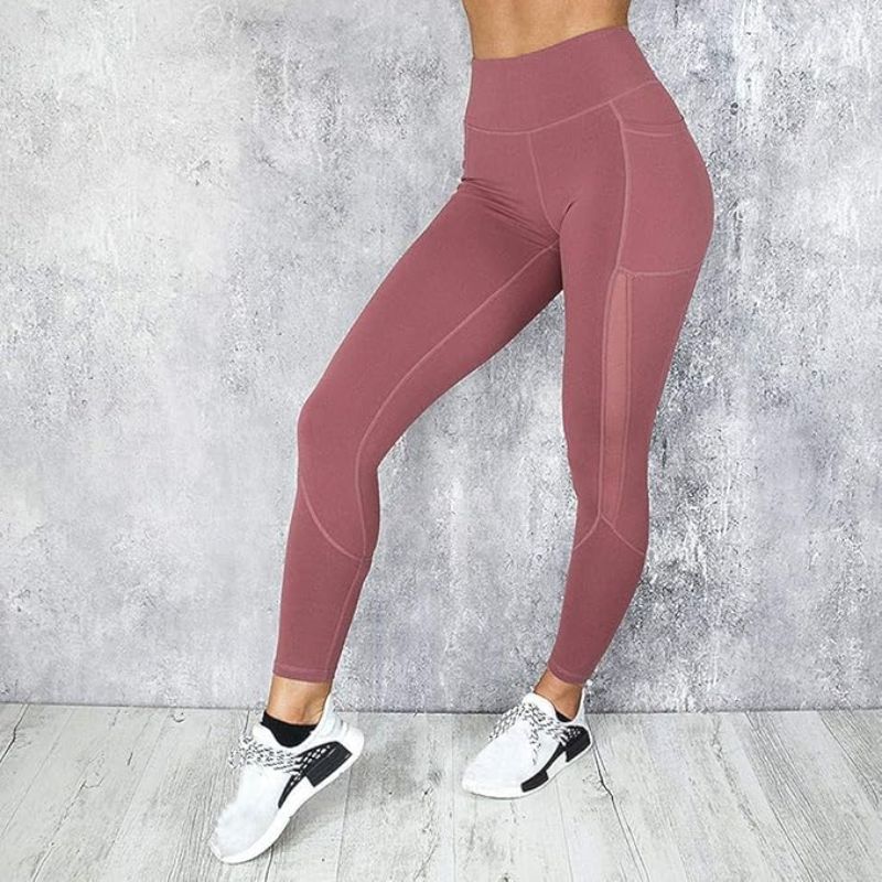 Legginsy sportowe z kieszenią