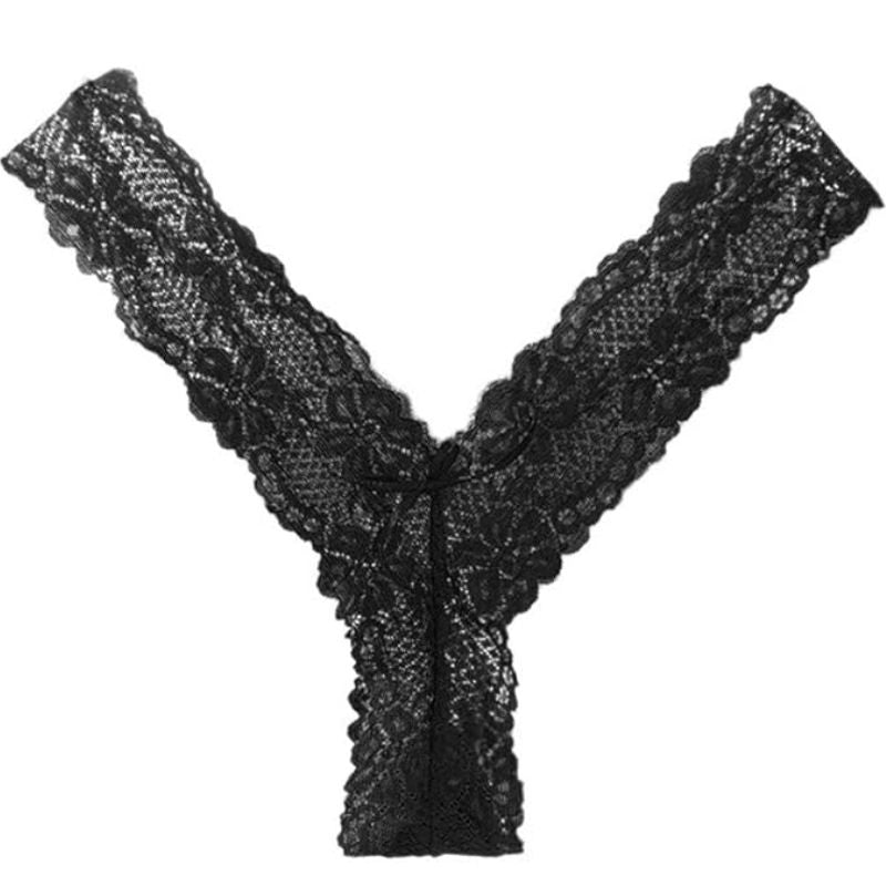 Majtki koronkowe stringi V