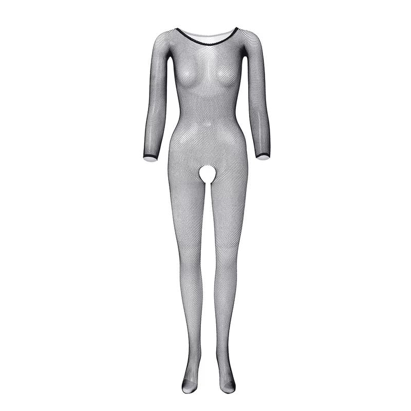 Bodystocking kabaretkowy materiał