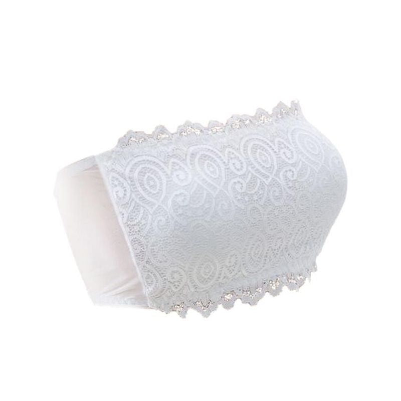 Biustonosz bandeau z wąskim tyłem