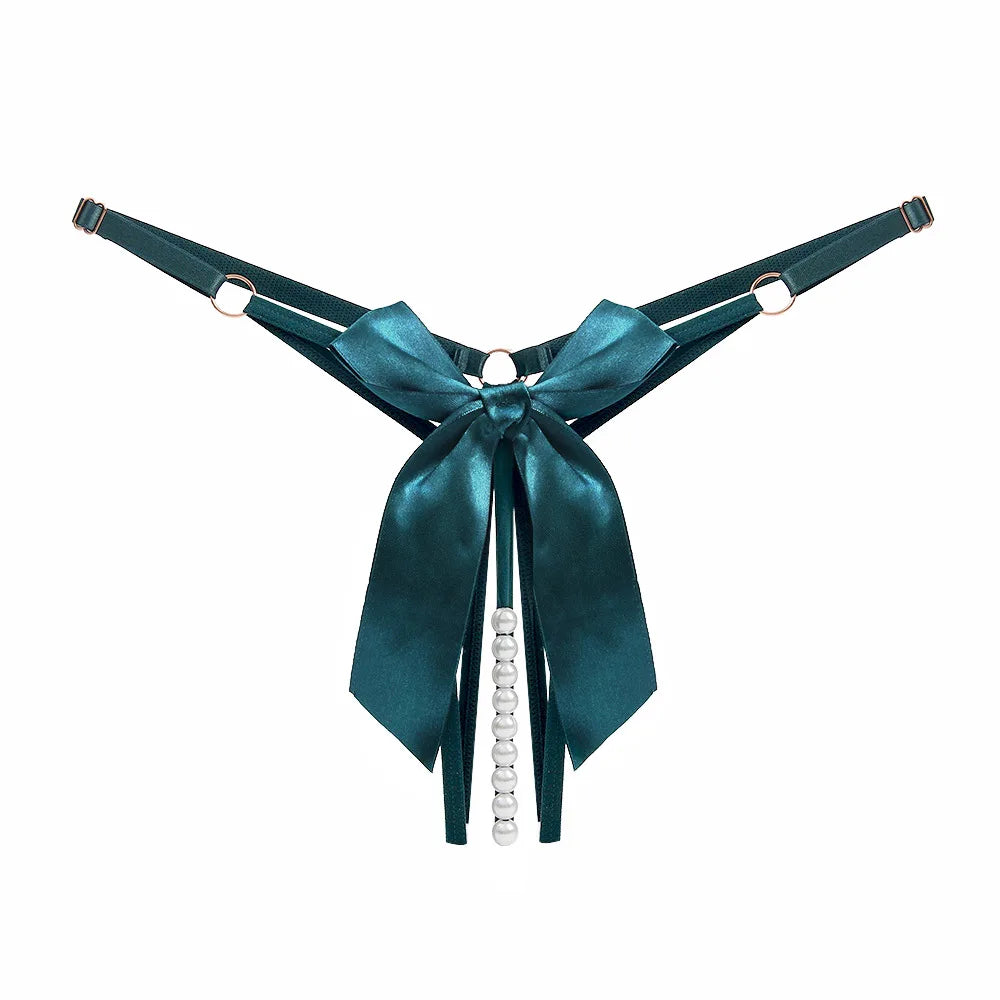 Stringi z regulowanymi paskami w biodrach