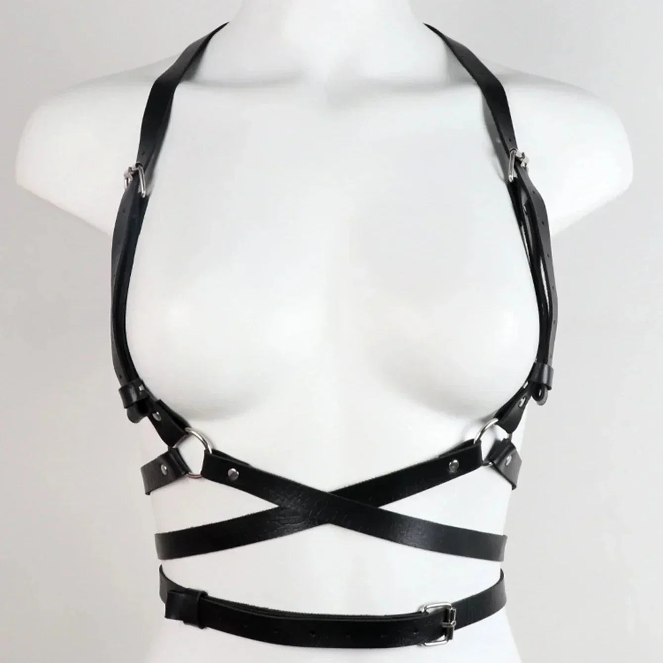 Harness na biust z regulacją rozmiaru