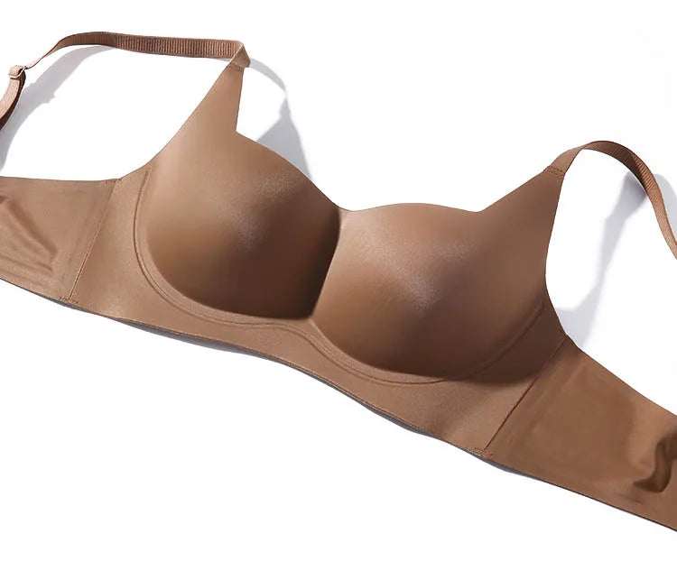 Bezszwowy biustonosz push-up z gładkim krojem