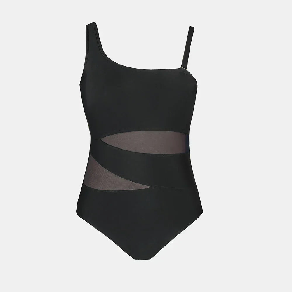 Strój kąpielowy plus size z regulowanymi ramiączkami