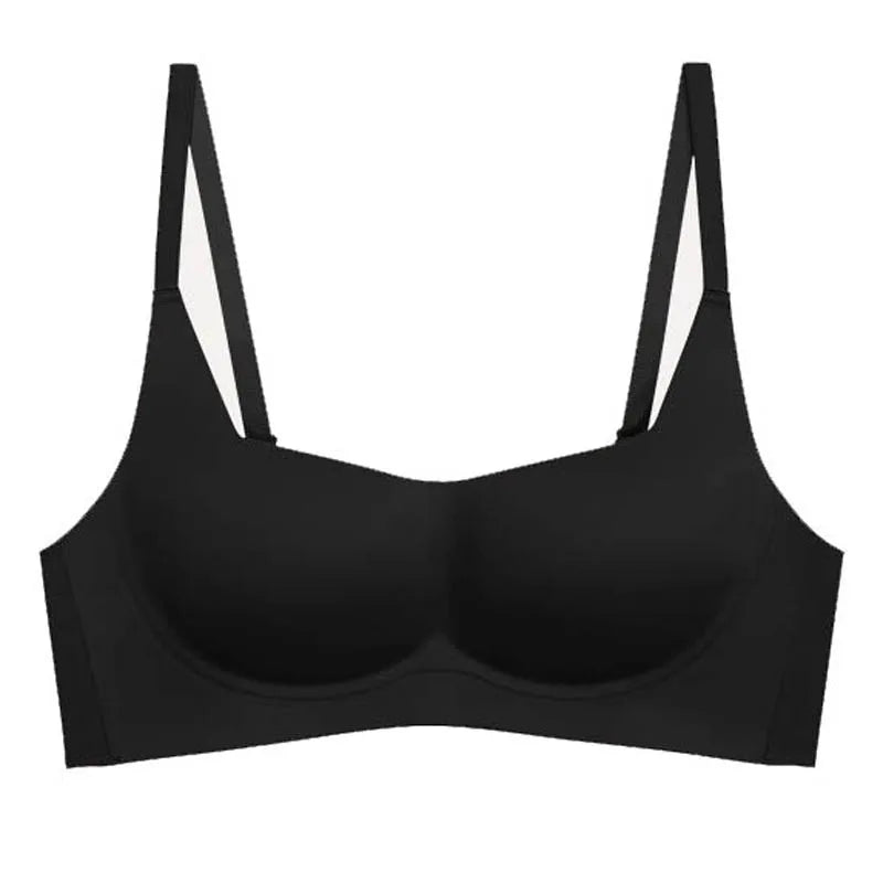 Bezszwowy biustonosz push-up z gładkim krojem
