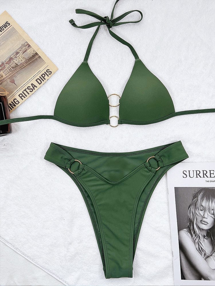 Bikini z elementami biżuteryjnymi