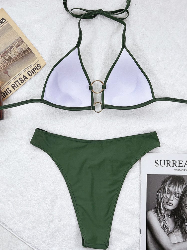 Bikini z elementami biżuteryjnymi