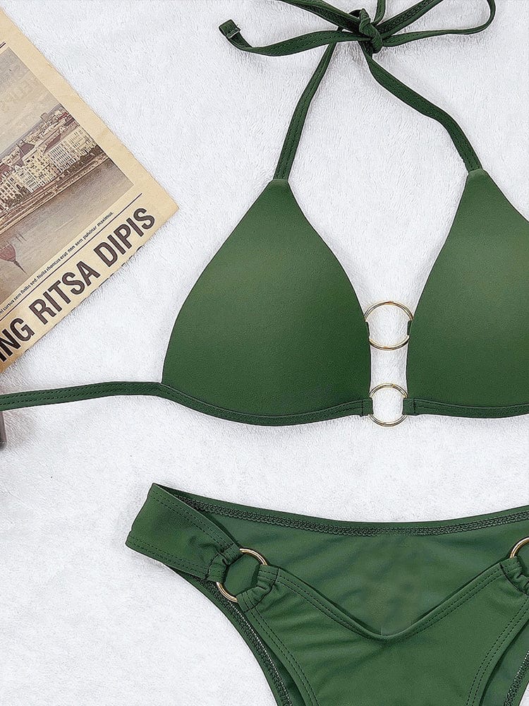 Bikini z elementami biżuteryjnymi