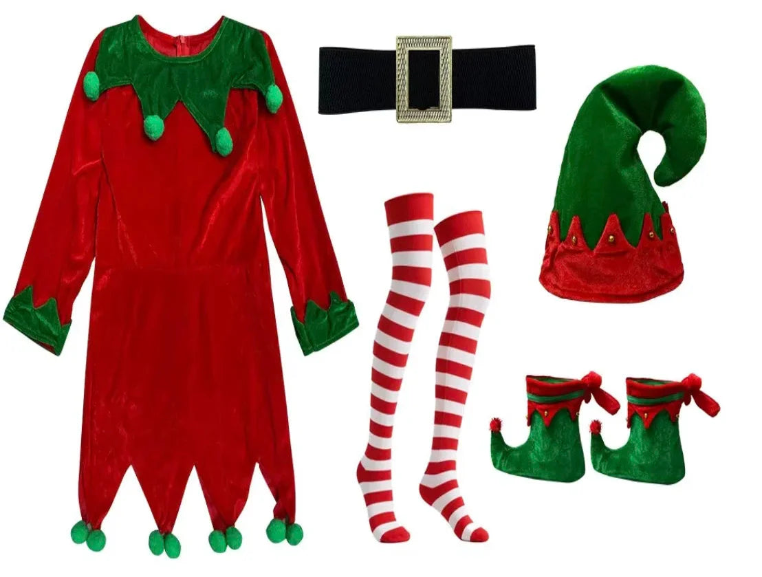 Dziecięcy strój świątecznego elfa