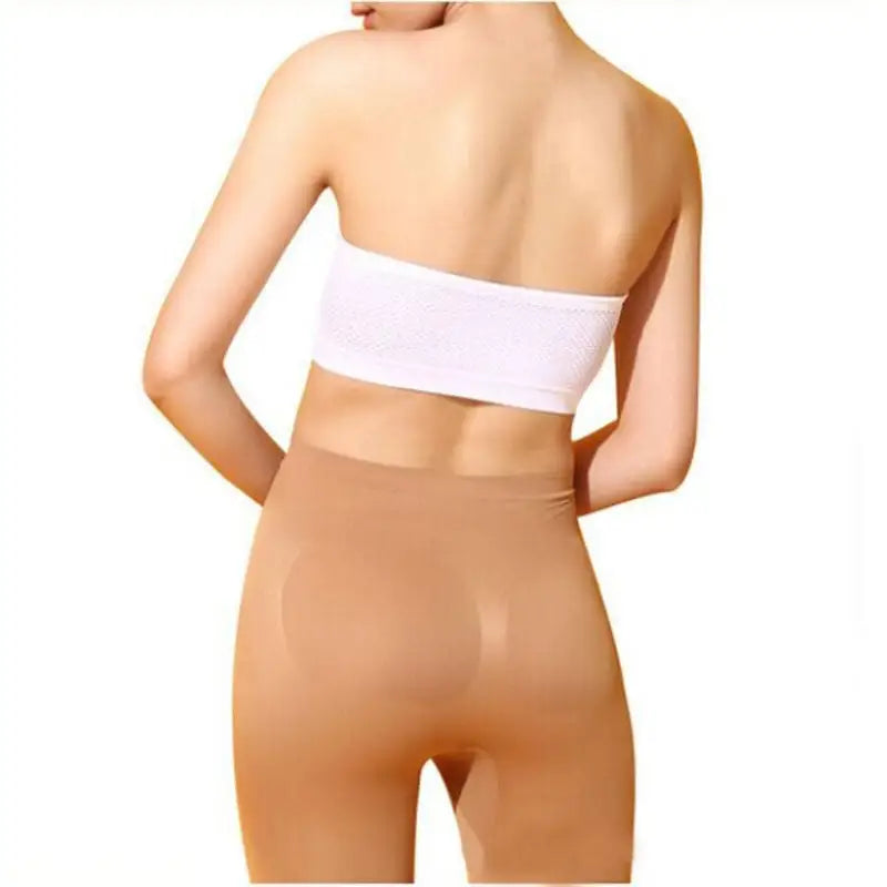 Biustonosz bandeau z siatką z tyłu