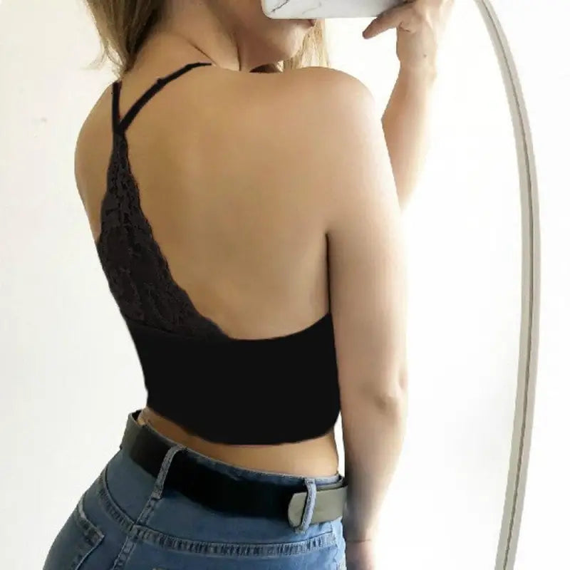 Biustonosz bralette krój topu