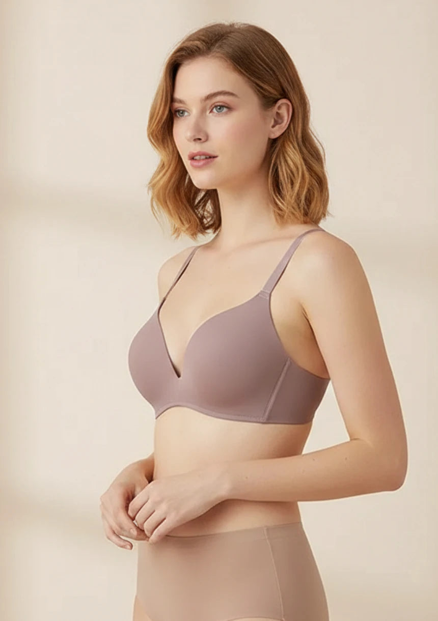 Biustonosz bezszwowy push-up