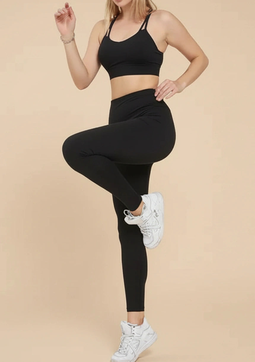 Klasyczne legginsy bezszwowe