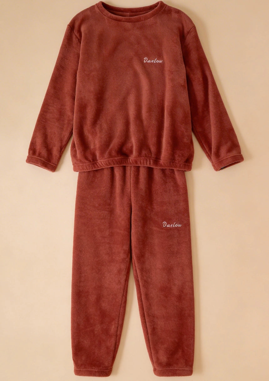 Polarowa piżama damska