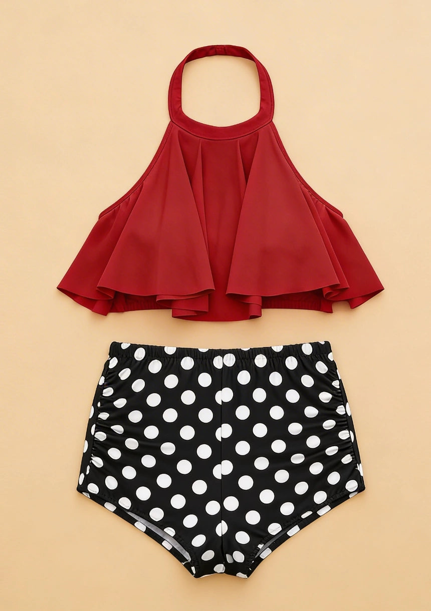 Dwuczęściowy strój kąpielowy dla kobiet w ciąży