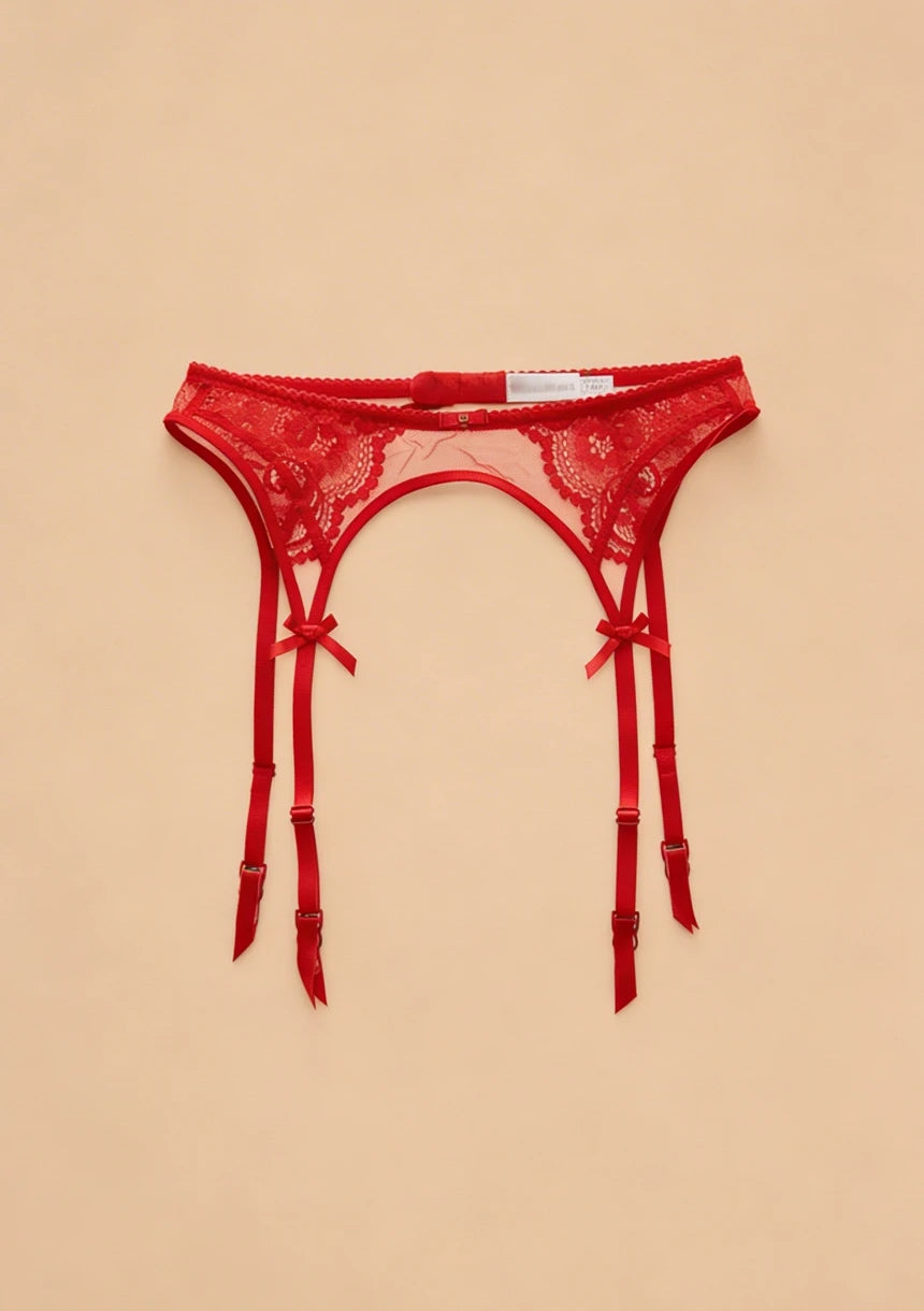 Pas do pończoch z regulowanymi paskami