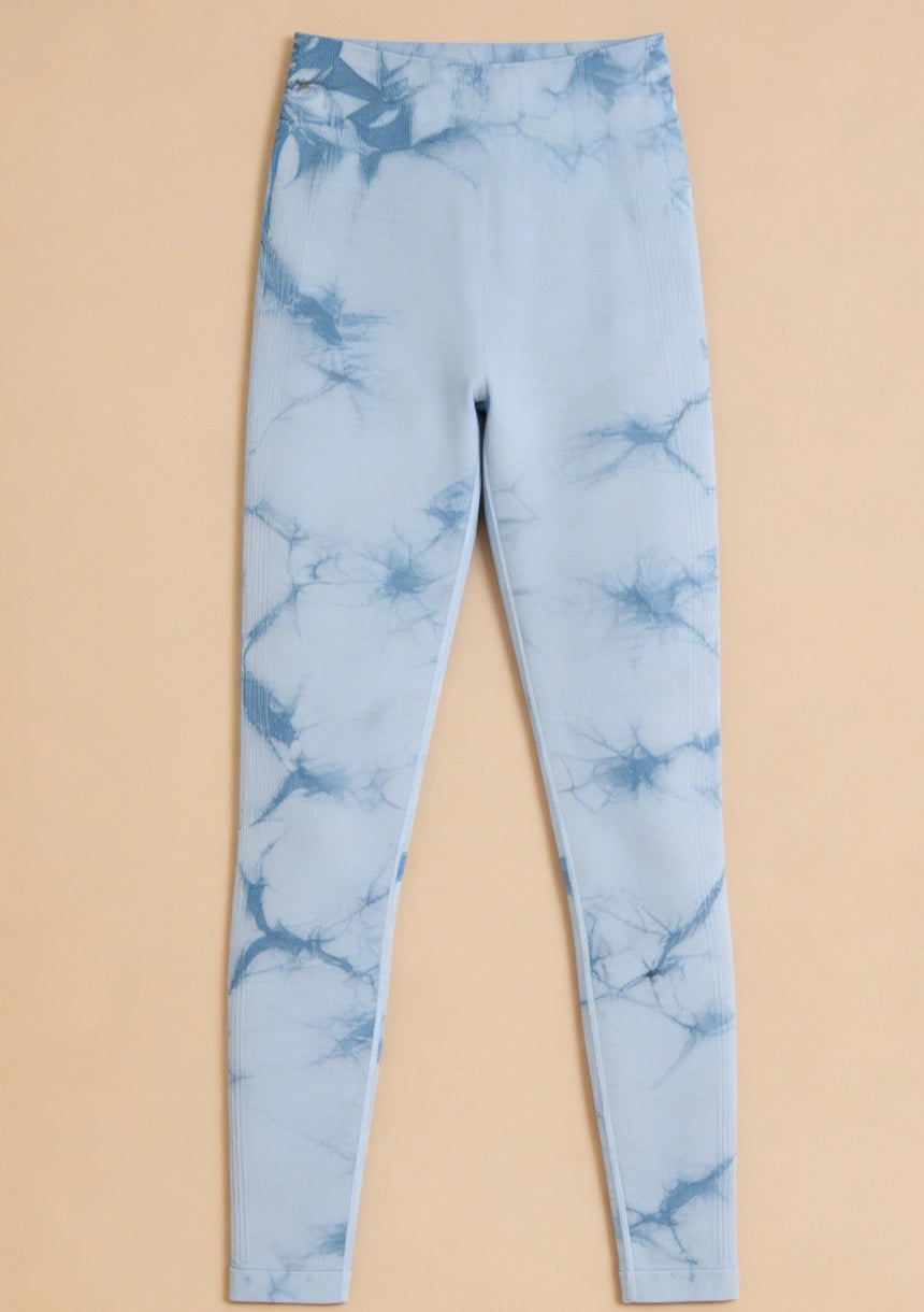 Bezszwowe legginsy w ozdobne wzory