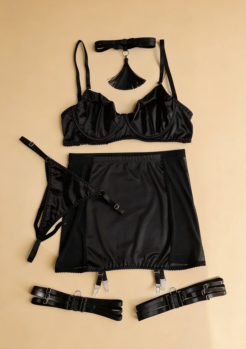 Komplet bielizny z regulowanymi ramiączkami