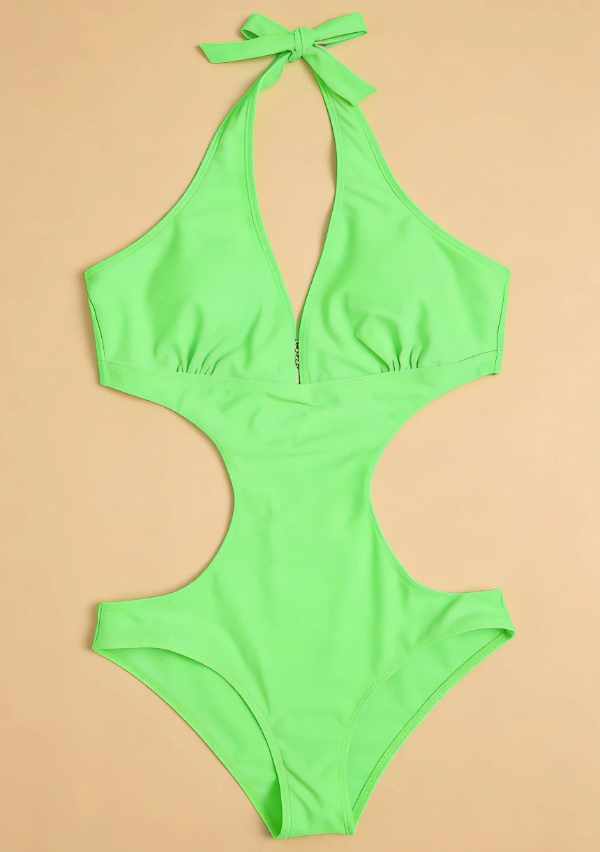 Stylowy monikini z wycięciami