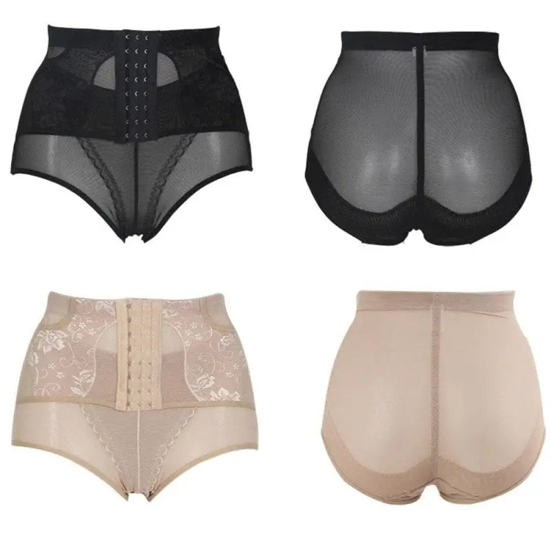 Majtki wyszczuplające z zapięciem gorsetowym