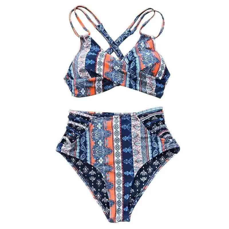 Strój kąpielowy dwuczęściowy w stylu boho