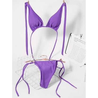 Bikini dwuczęściowe z brazylijskim stylem