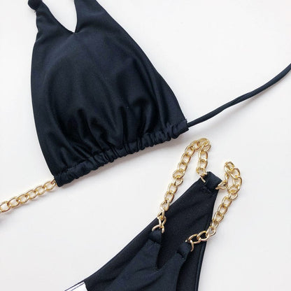 Bikini plażowe z regulowanym wiązaniem