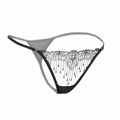 Stringi z regulowanym zapięciem na biodrach