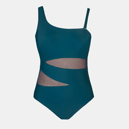 Strój kąpielowy plus size z regulowanymi ramiączkami