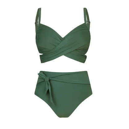 Strój kąpielowy plus size z regulowanymi ramiączkami