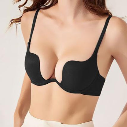 Biustonosz push-up z regulowanymi ramiączkami