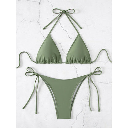 Bikini z regulowanymi wiązaniami