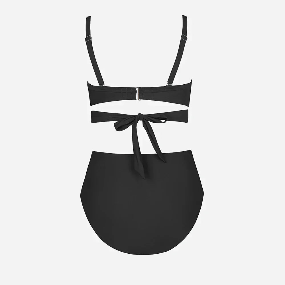 Strój kąpielowy plus size z regulowanymi ramiączkami
