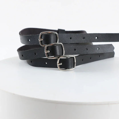 Choker harness z centralnym pierścieniem