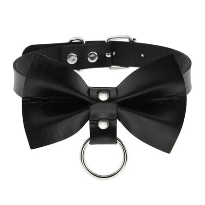 Choker na szyję z regulowanym paskiem