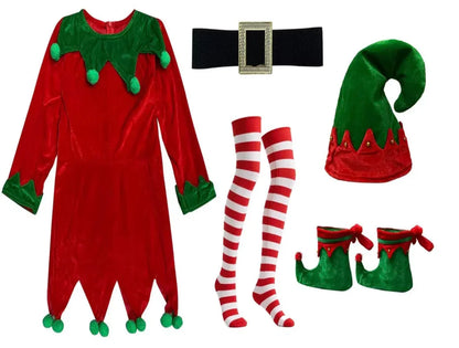 Dziecięcy strój świątecznego elfa