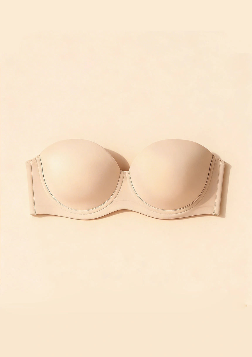 Biustonosz bardotka z odczepianymi ramiączkami