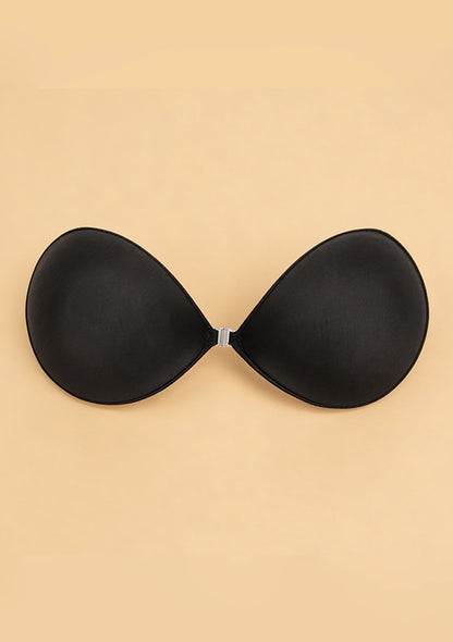 Biustonosz samonośny z satynowym wykończeniem