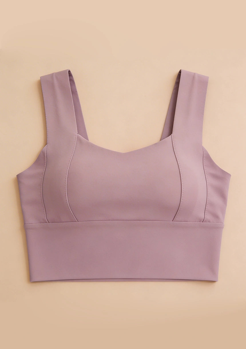 Top sportowy na grubych ramiączkach