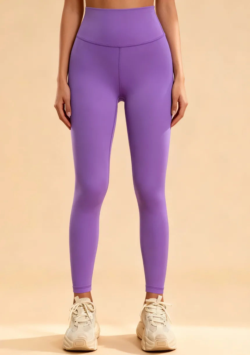 Legginsy sportowe z marszczeniem na pośladkach