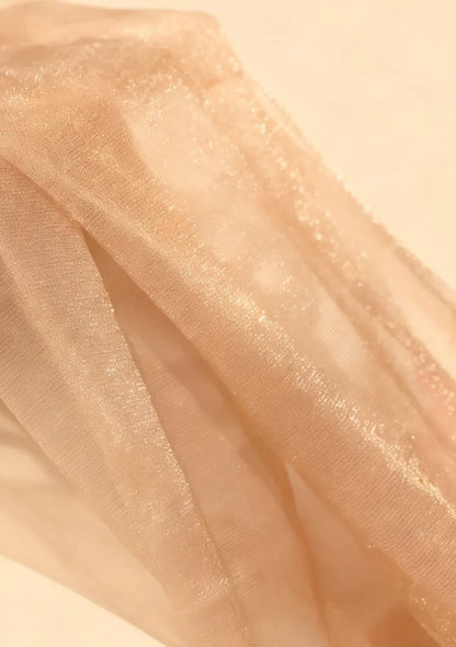 Delikatne rajstopy damskie z połyskującymi drobinkami