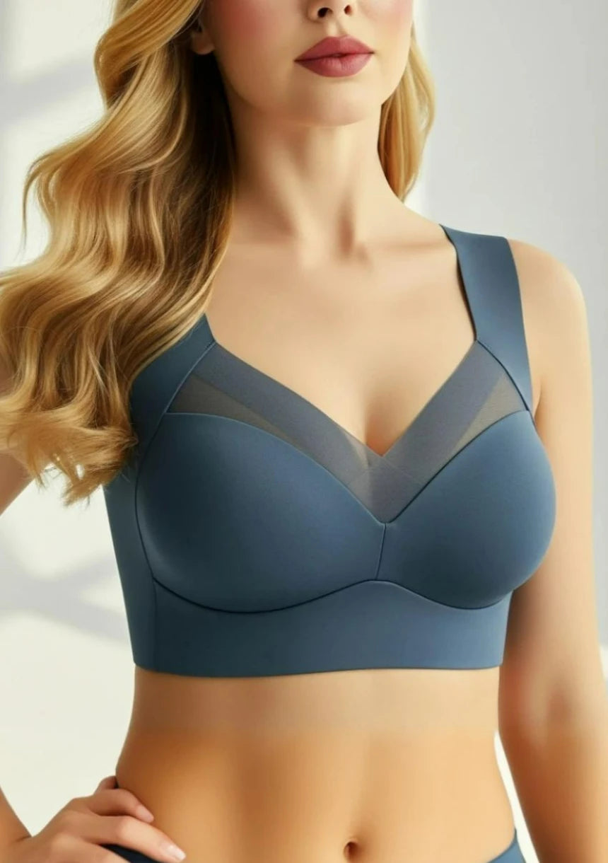 Bezszwowy biustonosz sportowy