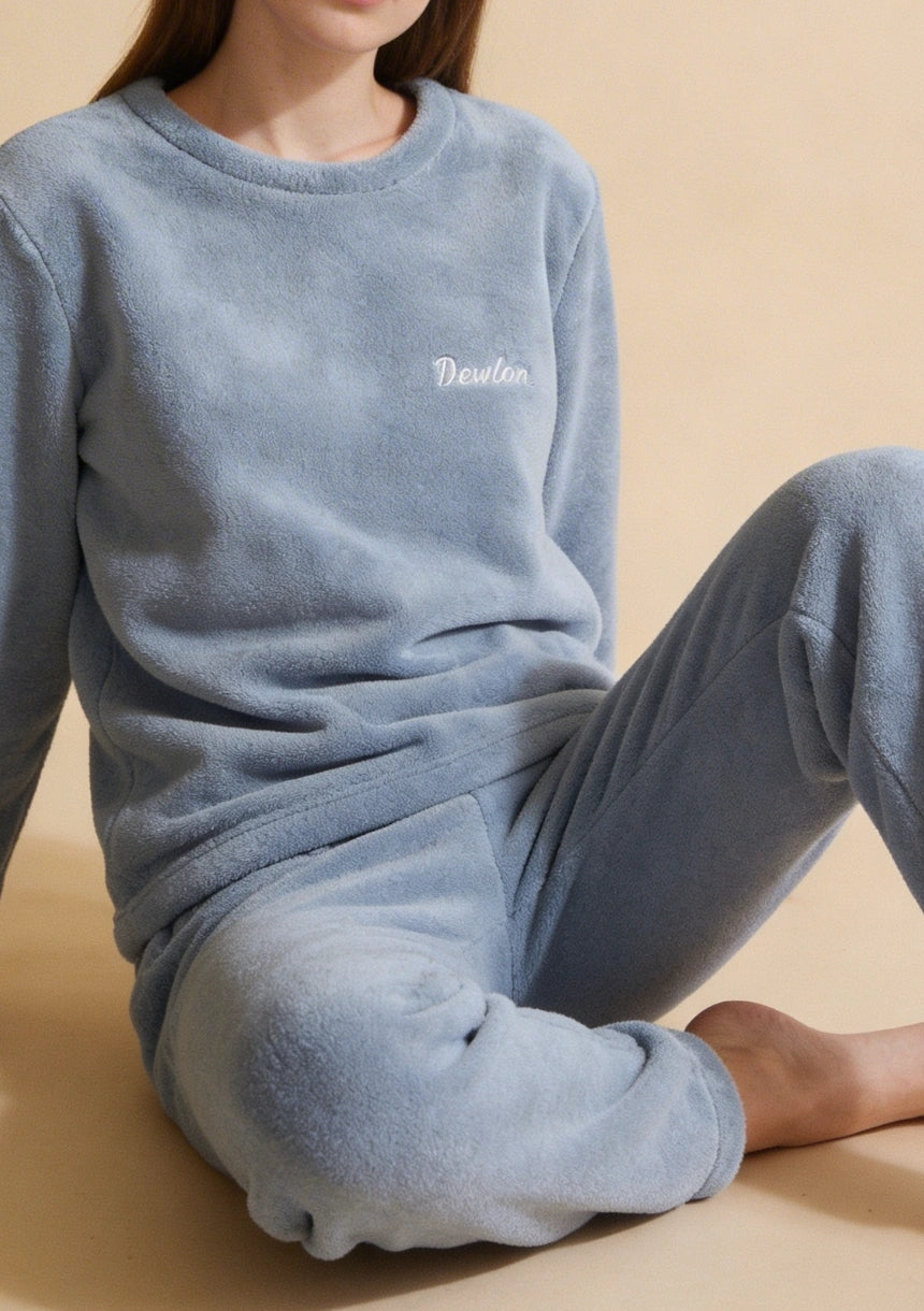 Polarowa piżama damska