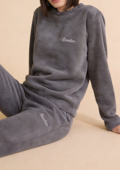 Polarowa piżama damska