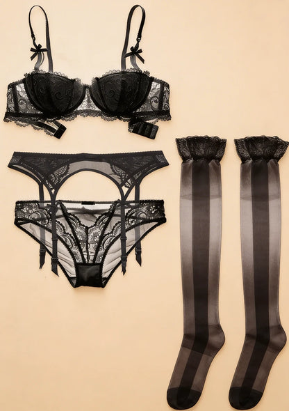 Zestaw bielizny z regulowanym biustonoszem