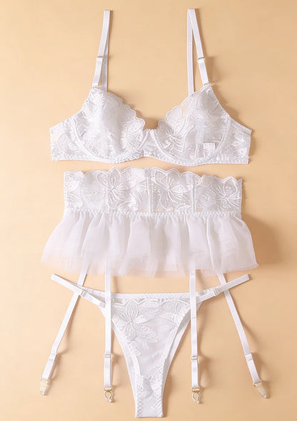 Komplet bielizny z regulowanymi elementami