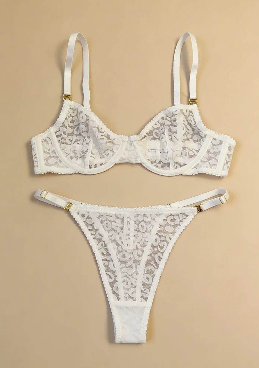 Komplet bielizny z balkonetką