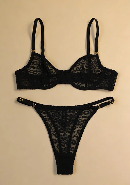 Komplet bielizny z balkonetką